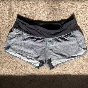 Speed up low-rise lined shorts